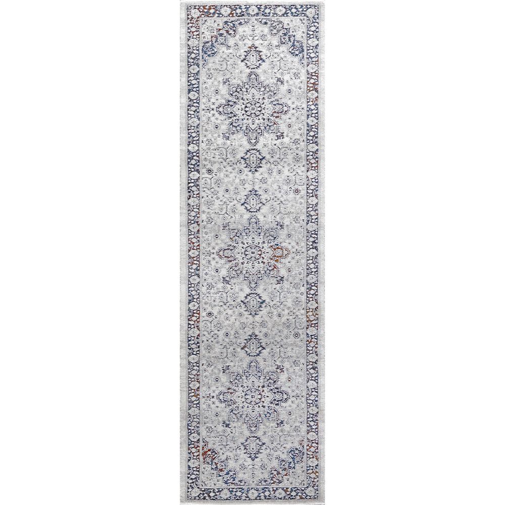 Dynamic Rugs 3955-959 Astro Rectangle Rug in Grey/Blue/Multi 